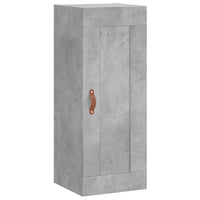 Thumbnail for Highboard Betongrau 34,5x34x180 cm Holzwerkstoff