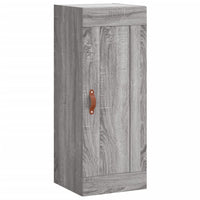 Thumbnail for Highboard Grau Sonoma 34,5x34x180 cm Holzwerkstoff
