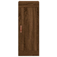 Thumbnail for Highboard Braun Eichen-Optik 34,5x34x180 cm Holzwerkstoff