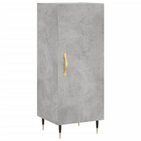 Thumbnail for Highboard Betongrau 34,5x34x180 cm Holzwerkstoff