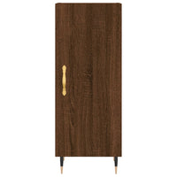Thumbnail for Highboard Braun Eichen-Optik 34,5x34x180 cm Holzwerkstoff