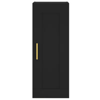 Thumbnail for Highboard Schwarz 34,5x34x180 cm Holzwerkstoff