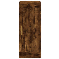 Thumbnail for Highboard Räuchereiche 34,5x34x180 cm Holzwerkstoff