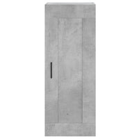 Thumbnail for Highboard Betongrau 34,5x34x180 cm Holzwerkstoff