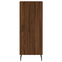 Thumbnail for Highboard Braun Eichen-Optik 34,5x34x180 cm Holzwerkstoff