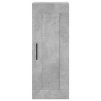 Thumbnail for Highboard Betongrau 34,5x34x180 cm Holzwerkstoff