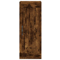 Thumbnail for Highboard Räuchereiche 34,5x34x180 cm Holzwerkstoff