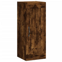 Thumbnail for Highboard Räuchereiche 34,5x34x180 cm Holzwerkstoff
