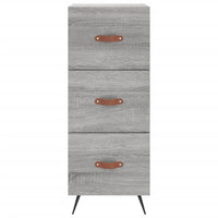 Thumbnail for Highboard Grau Sonoma 34,5x34x180 cm Holzwerkstoff