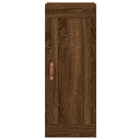 Thumbnail for Highboard Braun Eichen-Optik 34,5x34x180 cm Holzwerkstoff