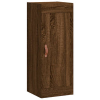 Thumbnail for Highboard Braun Eichen-Optik 34,5x34x180 cm Holzwerkstoff