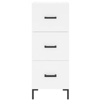 Thumbnail for Highboard Weiß 34,5x34x180 cm Holzwerkstoff