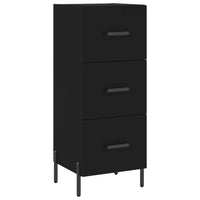 Thumbnail for Highboard Schwarz 34,5x34x180 cm Holzwerkstoff