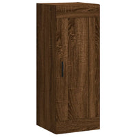 Thumbnail for Highboard Braun Eichen-Optik 34,5x34x180 cm Holzwerkstoff