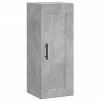 Thumbnail for Highboard Betongrau 34,5x34x180 cm Holzwerkstoff