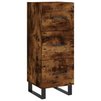 Thumbnail for Highboard Räuchereiche 34,5x34x180 cm Holzwerkstoff