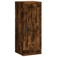 Thumbnail for Highboard Räuchereiche 34,5x34x180 cm Holzwerkstoff