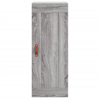 Thumbnail for Highboard Grau Sonoma 34,5x34x180 cm Holzwerkstoff
