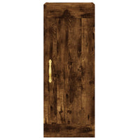 Thumbnail for Highboard Räuchereiche 34,5x34x180 cm Holzwerkstoff
