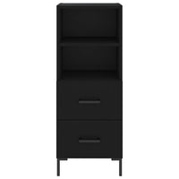 Thumbnail for Highboard Schwarz 34,5x34x180 cm Holzwerkstoff