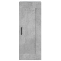 Thumbnail for Highboard Betongrau 34,5x34x180 cm Holzwerkstoff