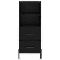 Thumbnail for Highboard Schwarz 34,5x34x180 cm Holzwerkstoff
