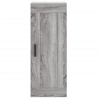 Thumbnail for Highboard Grau Sonoma 34,5x34x180 cm Holzwerkstoff