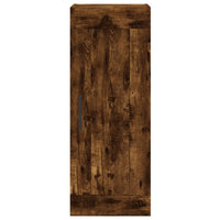 Thumbnail for Highboard Räuchereiche 34,5x34x180 cm Holzwerkstoff