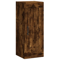 Thumbnail for Highboard Räuchereiche 34,5x34x180 cm Holzwerkstoff