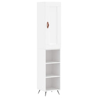 Thumbnail for Highboard Weiß 34,5x34x180 cm Holzwerkstoff
