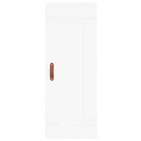 Thumbnail for Highboard Weiß 34,5x34x180 cm Holzwerkstoff