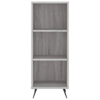 Thumbnail for Highboard Grau Sonoma 34,5x34x180 cm Holzwerkstoff