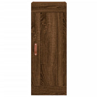 Thumbnail for Highboard Braun Eichen-Optik 34,5x34x180 cm Holzwerkstoff
