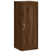 Thumbnail for Highboard Braun Eichen-Optik 34,5x34x180 cm Holzwerkstoff