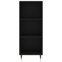 Thumbnail for Highboard Schwarz 34,5x34x180 cm Holzwerkstoff