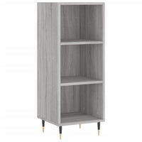 Thumbnail for Highboard Grau Sonoma 34,5x34x180 cm Holzwerkstoff