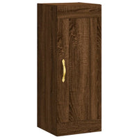 Thumbnail for Highboard Braun Eichen-Optik 34,5x34x180 cm Holzwerkstoff