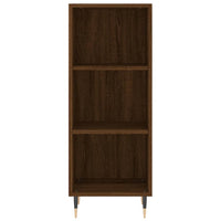 Thumbnail for Highboard Braun Eichen-Optik 34,5x34x180 cm Holzwerkstoff