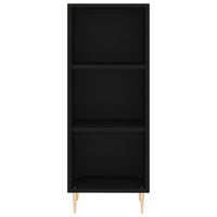 Thumbnail for Highboard Schwarz 34,5x34x180 cm Holzwerkstoff