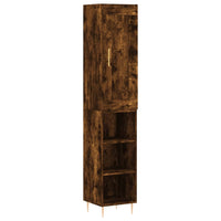 Thumbnail for Highboard Räuchereiche 34,5x34x180 cm Holzwerkstoff
