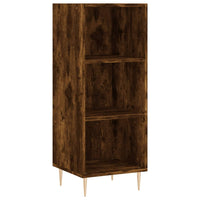 Thumbnail for Highboard Räuchereiche 34,5x34x180 cm Holzwerkstoff