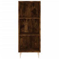 Thumbnail for Highboard Räuchereiche 34,5x34x180 cm Holzwerkstoff