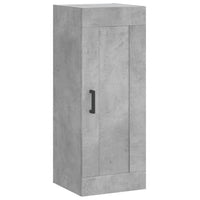 Thumbnail for Highboard Betongrau 34,5x34x180 cm Holzwerkstoff