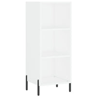 Thumbnail for Highboard Weiß 34,5x34x180 cm Holzwerkstoff