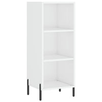 Thumbnail for Highboard Hochglanz-Weiß 34,5x34x180 cm Holzwerkstoff