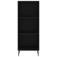 Thumbnail for Highboard Schwarz 34,5x34x180 cm Holzwerkstoff