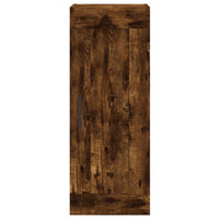 Thumbnail for Highboard Räuchereiche 34,5x34x180 cm Holzwerkstoff