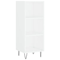 Thumbnail for Highboard Weiß 34,5x34x180 cm Holzwerkstoff