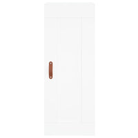 Thumbnail for Highboard Weiß 34,5x34x180 cm Holzwerkstoff
