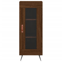 Thumbnail for Highboard Braun Eichen-Optik 34,5x34x180 cm Holzwerkstoff